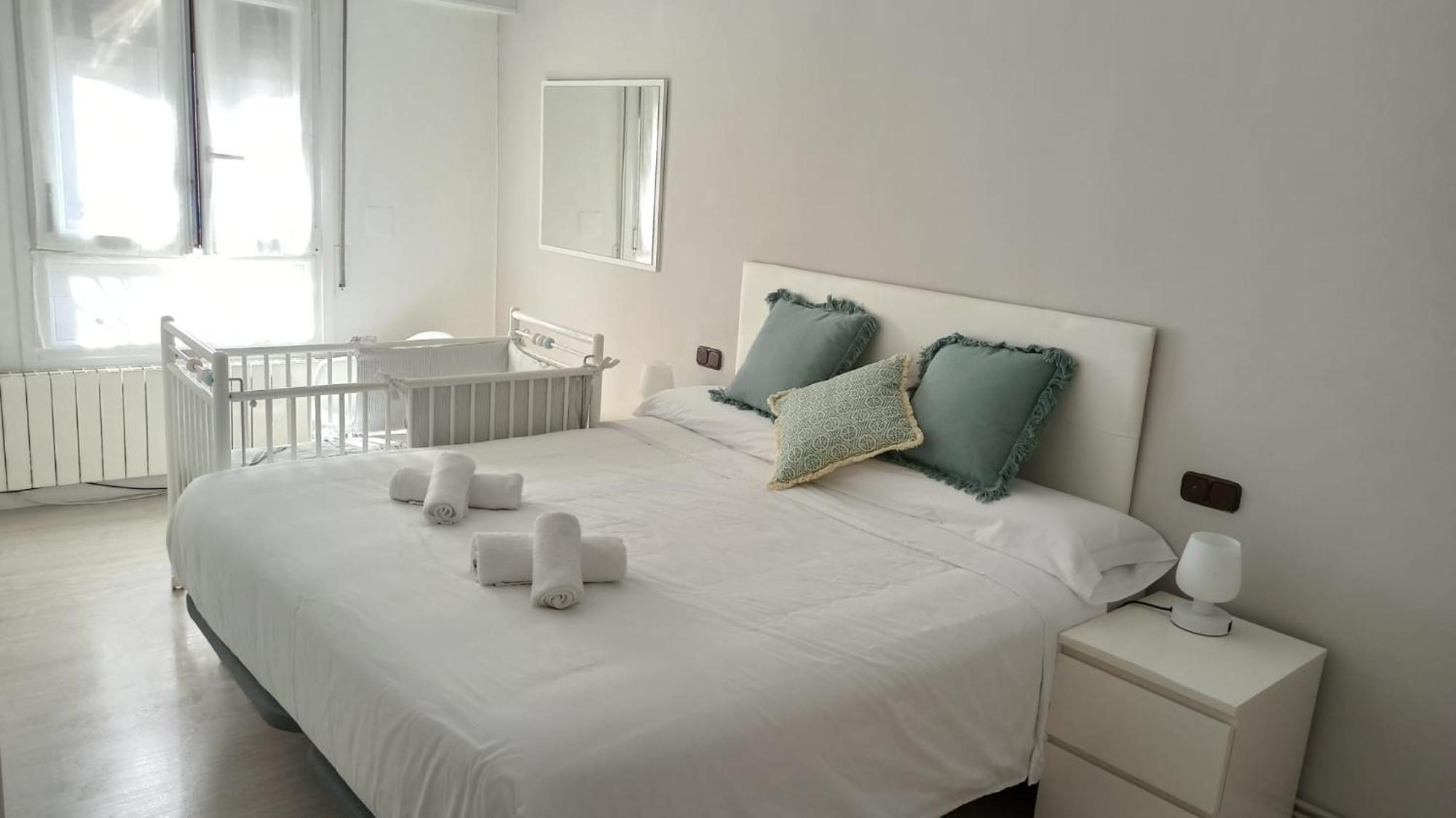 Ohana, Apartamento-Parking Privado Gratis-Centrico-Wifi-Ascensor-Sin Cuestas-82M2 Бермео Екстериор снимка